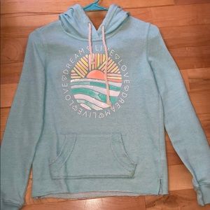 Aeropostale light blue hoodie